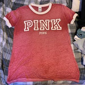 PINK shortsleeved t-shirt